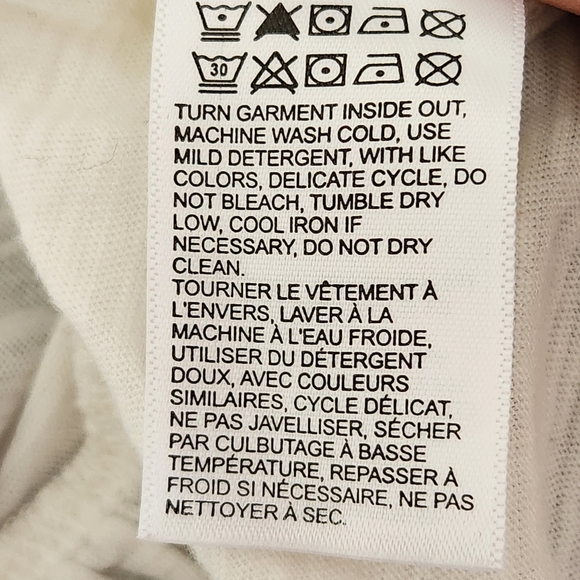 Lucky Brand Cream Embroidered Cap Sleeve Blouse Medium - Picture 10 of 11